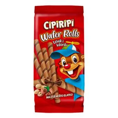 Keks Cipiripi Roler Lesnik I Kikiriki 150 g