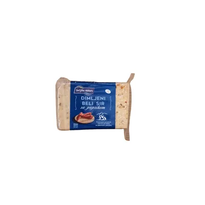 Sir Beli Dimljeni Sa Paprikom 250 g