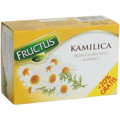 Fructus Čaj Kamilica 20 g