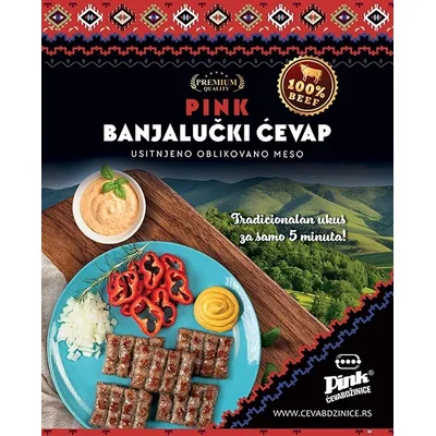 Smrznuto Meso Pink Banjalucki Cevap