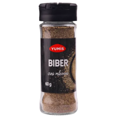 Biber Crni Mleveni Yumis 60 g
