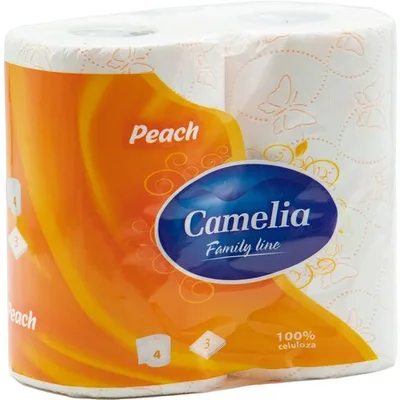 Toaletni Papir 3sl Breskva Camelia