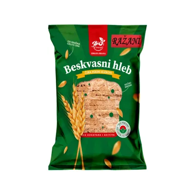 Hleb Beskvasni Ražani Pobeda 400 g