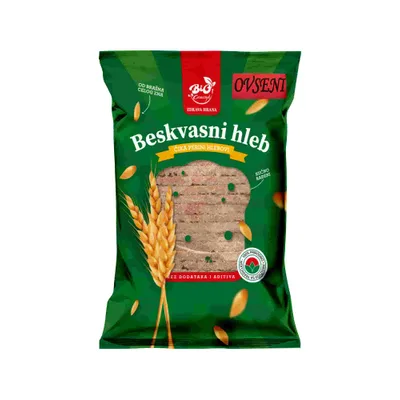 Hleb Ovseni Beskvasni Bioconcept 400 g