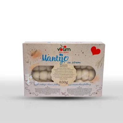 Volim Mantije Junece Meso 850 g