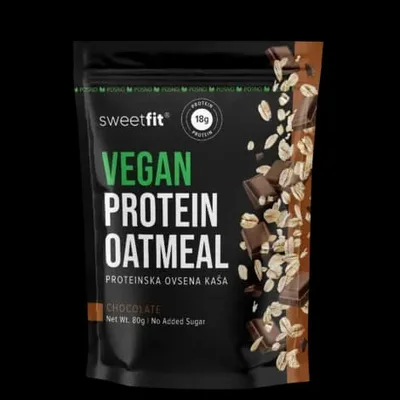 Kaša Proteinska Vegan Čokolada Sweet Fit 80 g