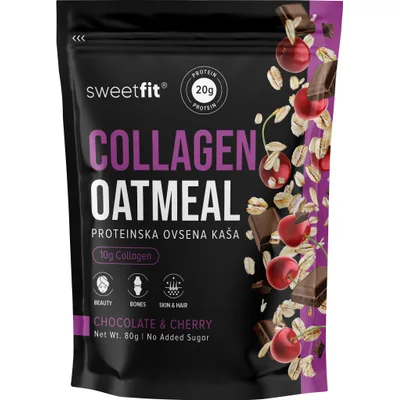 Kaša Proteinska Čokolada&višnja Sweet Fit 80 g