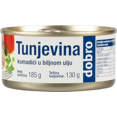 Tunjevina Komadi U Ulju Mare-Mare 160 g