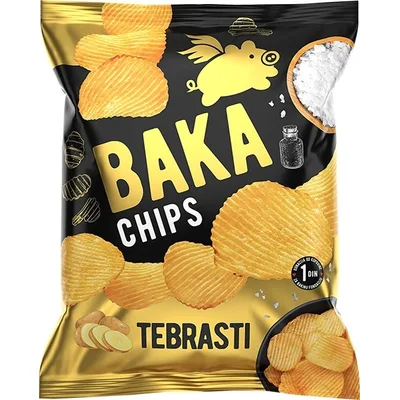 Cips Baka Rebrasti 90 g