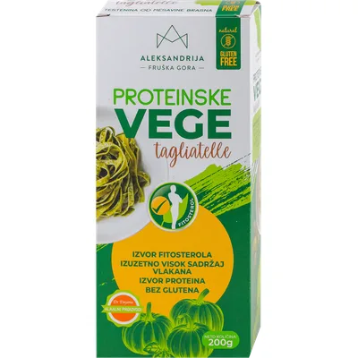 Bezglutenske Proteinske Vege Taljatele Aleksandrija 200 g
