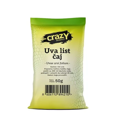 Čaj Uva List Crazy Herbals 50 g