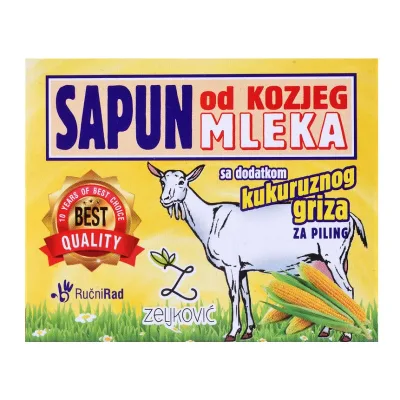 Sap.Od Kozjeg Mleka Sa Kukur.Grizom 65 g