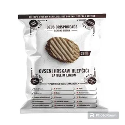 Hleb Hrskavi Ovseni Sa Belim Lukom Deus 150 g