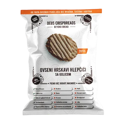 Hleb Hrskavi Ovseni Sa Golicom Deus 150 g