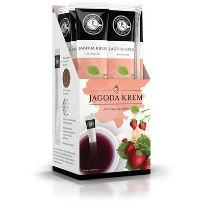 Čaj Jagoda Krem Sticks Schargo Tea 32 g