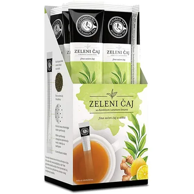 Čaj Zeleni Đumbir I Limun Schargo Tea 28 g