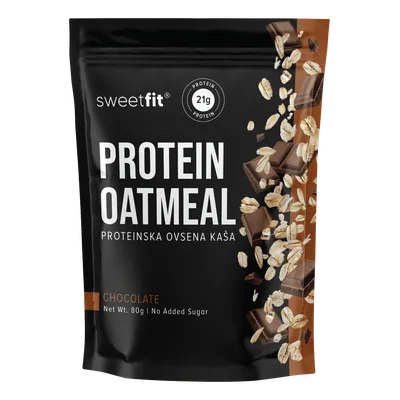 Kaša Proteinska Crna Čokolada Sweet Fit 80 g