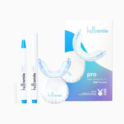 Led Light Hello Smile Set Sa Dve Olovke Za Izbeljivanje Zuba 4 ml