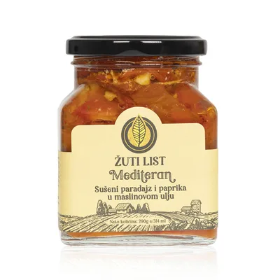 Sušeni Paradajz I Paprika Mediteran Žuti List 290 g