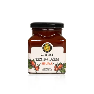Džem Od Šipurka Ekstra Žuti List 360 g
