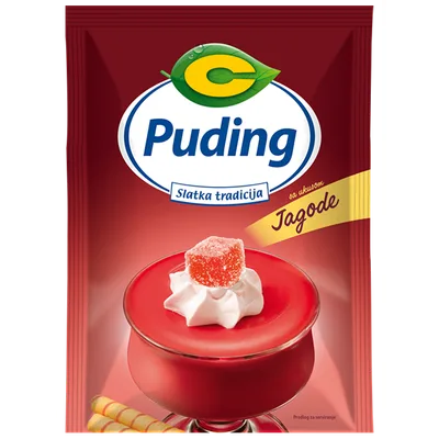 C Puding Sa Ukusom Jagode 40 g