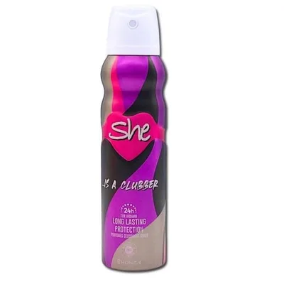 Dezodorans She Clubber 150 ml