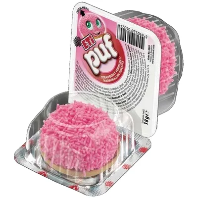 Keks Puf Strawberry Eti 18 g
