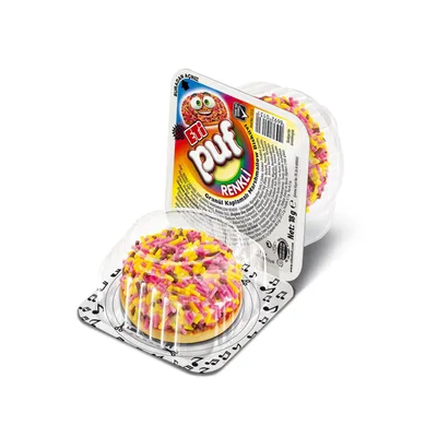 Biskvit Puf Colour Rim Group 18 g