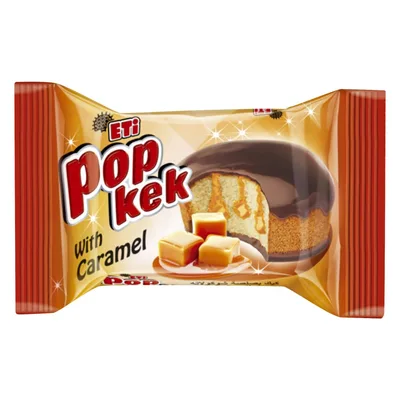 Kroasan Popkek Karamela Eti 35 g