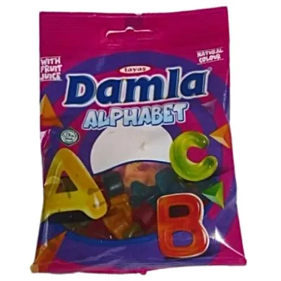Gumene Bombone Damla Alphabet 80 g