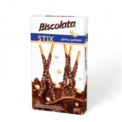 Biscolata Stix Crispy Rice Prest 34 g
