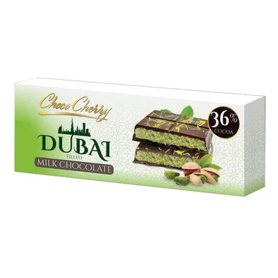 Čokolada Mlečna Dubai Milango 122 g