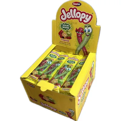 Bombone Jellopy Štapići Tropical Xxx 20 g