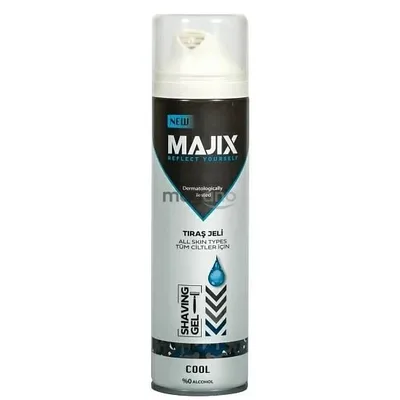 Gel Za Brijanje Majix Colection Cool Sensitive 200 ml