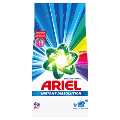 Ariel Det Tol Color 40pr 3 kg