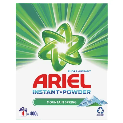 Ariel Deterdzent Mountain Spring = 4 Pranja 400 g