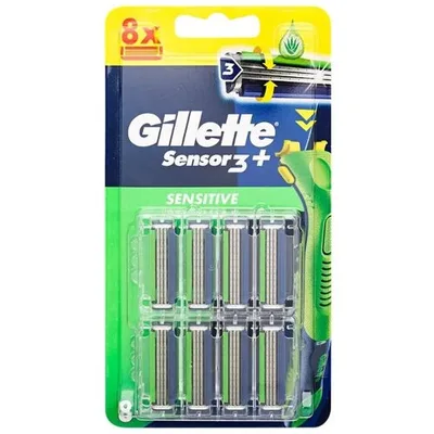 Gillette Patrone Gille Sensor 3 Plus Sen 8ct