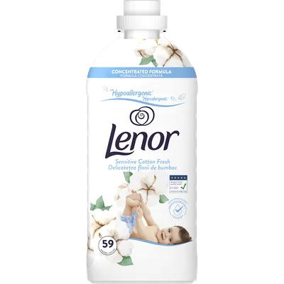 Lenor Omeksivac Sensitiv Cottonfr 59w 1,24 L