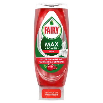 Fairy Deterdzent Za Sude Max Power Pomegranate 545 ml