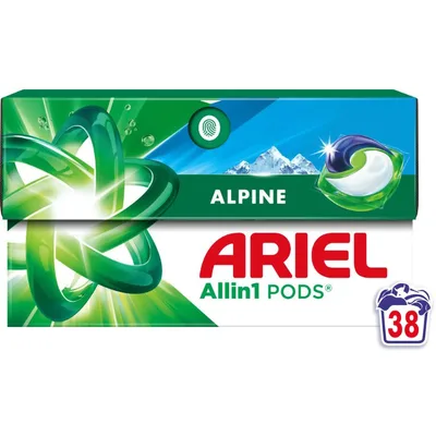 Ariel Deterdžent Kapsule Alpine P&g 38 kom