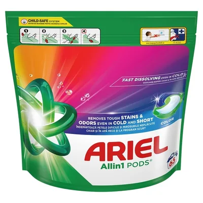 Ariel Color Pods Kapsule 65 Komada