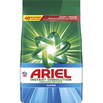 Ariel Deterdžent Za Veš Alpine 40pr 2,6 kg