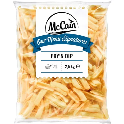 Pomfrit Mccain Fry'n'dip2 2,5 kg