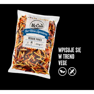 Pomfrit Veggie Fries Smrznuto 2,5 kg