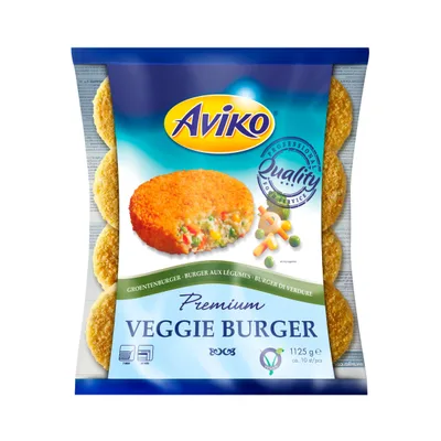 Smrznute Panirane Pljeskavice Od Povrca-Veggie Burger Barka 1,13 kg