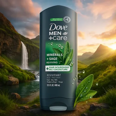 Dove Gel Tuš Minerals&žalfija 400 ml