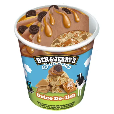 Sladoled Sundae Dulce De-Lish Ben&jerry 427 ml