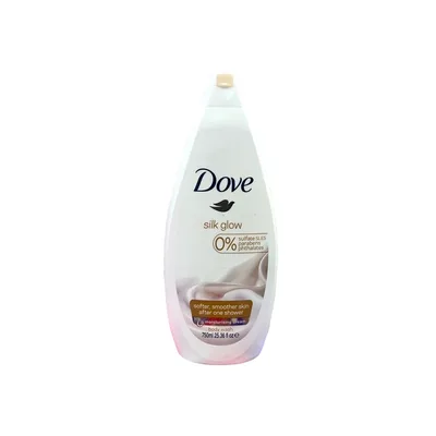 Dove Pena Tuš Silk Glow 750 ml