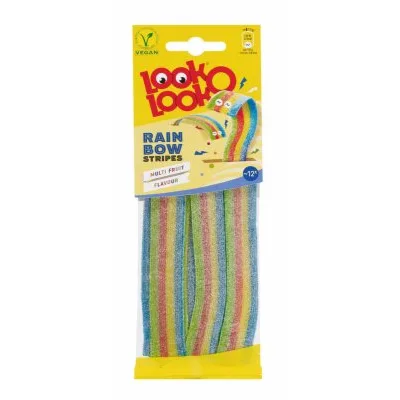 Bombone Gumene Looko Look Sour Stripes Rainbow 90 g