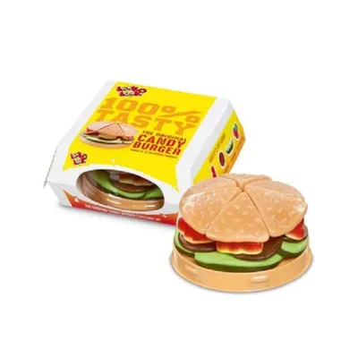 Bombone Gumene Candy Burger Mix 130 g